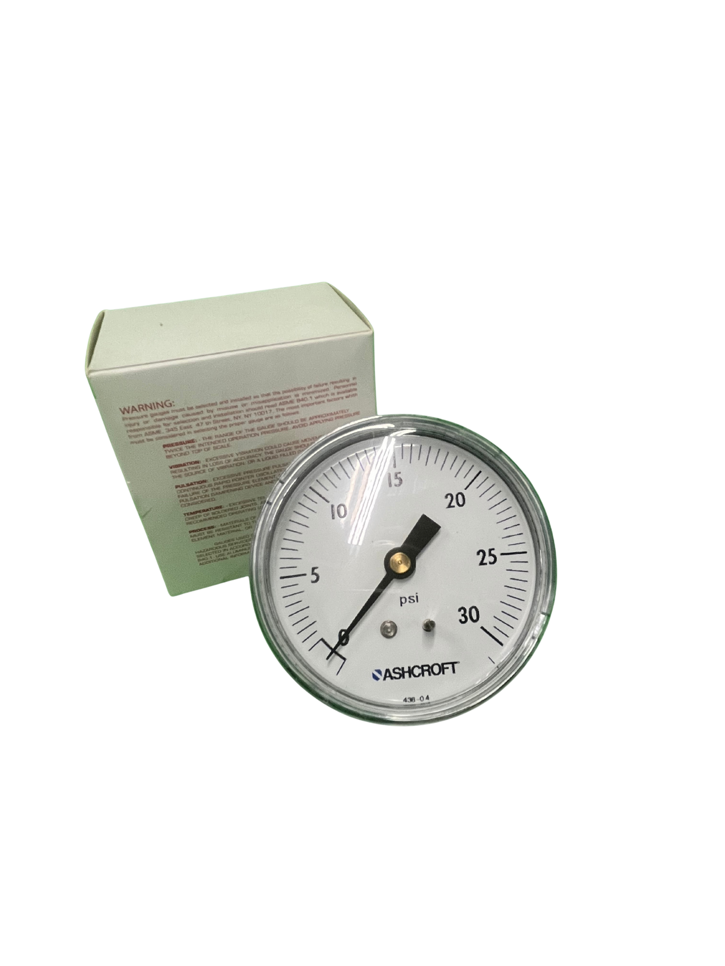 Rain Wand Pressure Gauge