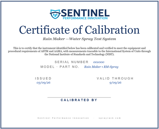 Rain Maker Calibration Service