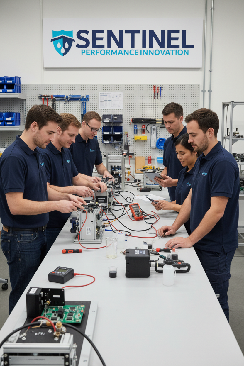 Engineers Manufacturing at Sentinel Performance Innovation
